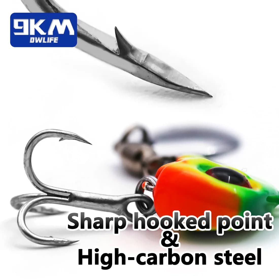 Upoavat VIB-peräpyörivät crankbait-vieheet