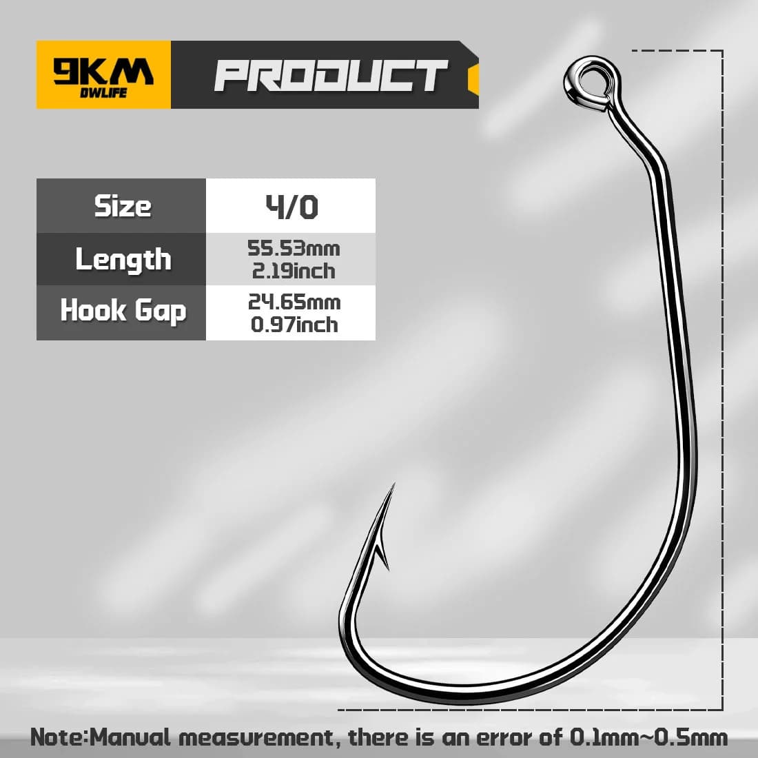 25-100 kpl EWG Wacky Jig Worm -koukkuja